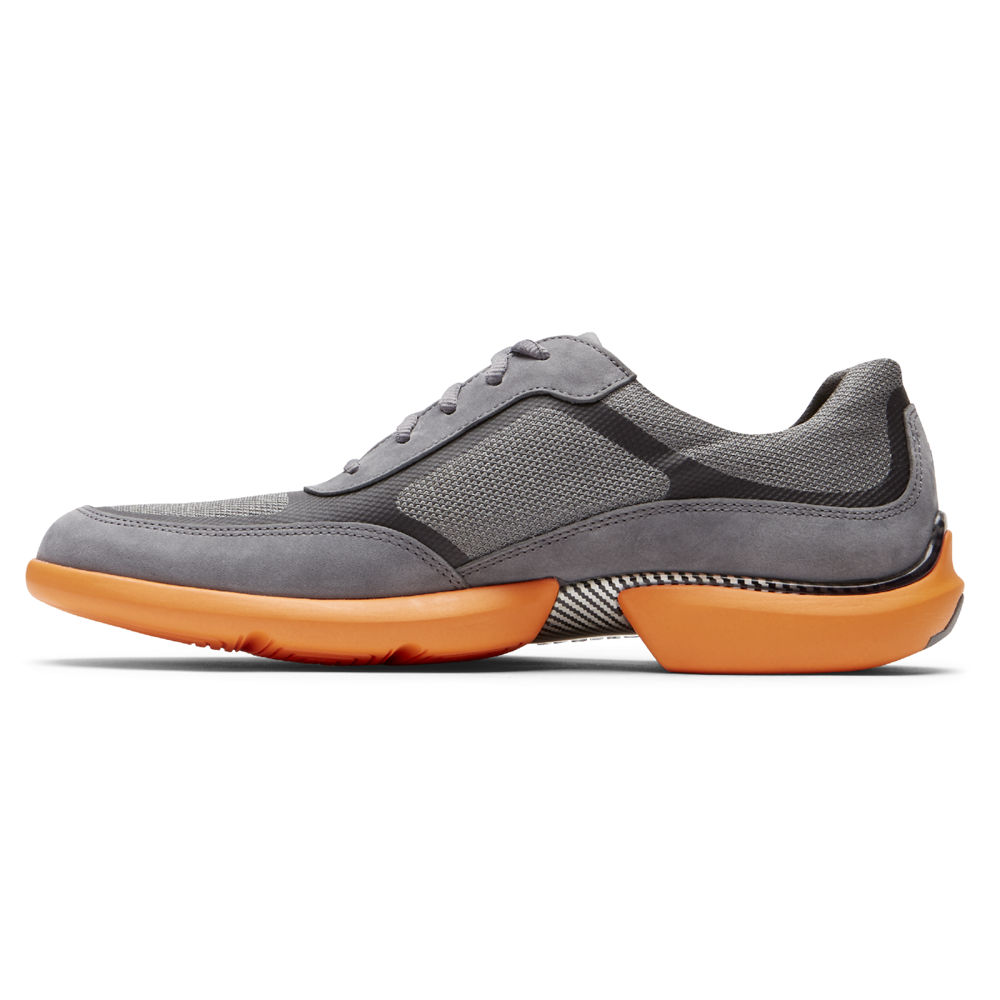 Zapatillas Rockport Hombre Mexico - Total Motion Advance Sport Mesh Shoe Grises - WLSUH7134